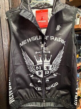 Hincapie Newbury Park Windtex Cycling Vest Men's M Black Bike Shop